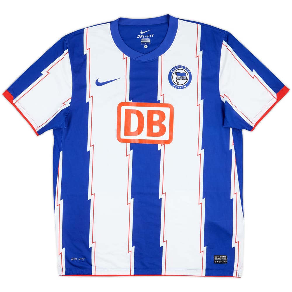Camiseta de local del Hertha Berlin 2010-11 - 8/10 - (L)