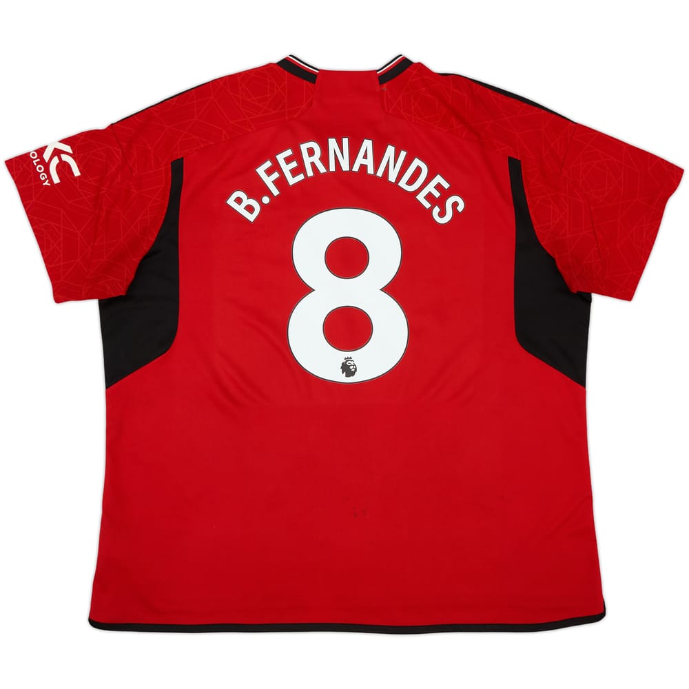 2023-24 Manchester United Home Shirt B.Fernandes #8 - 6/10 - (3XL)