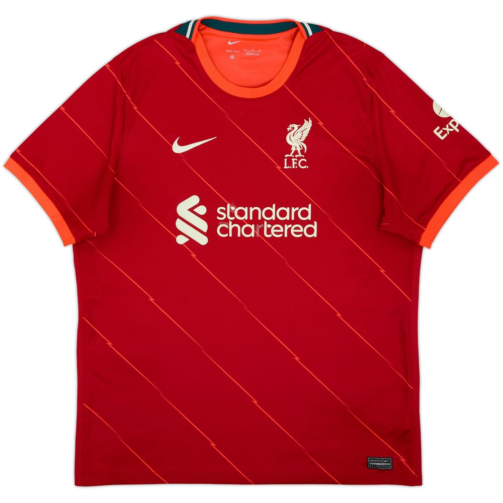 2021-22 Liverpool Camiseta Local - 4/10 - (XL)