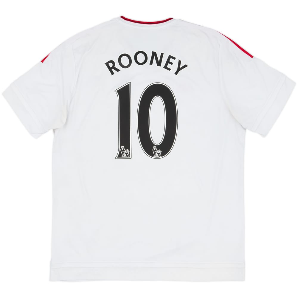 2015-16 Manchester United Away Shirt Rooney #10 - 5/10 - (XL)