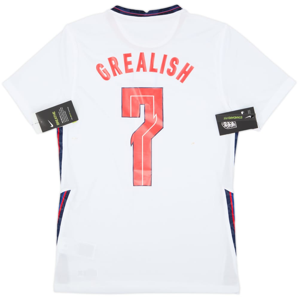 2020-22 England Home Shirt Grealish #7 (S)