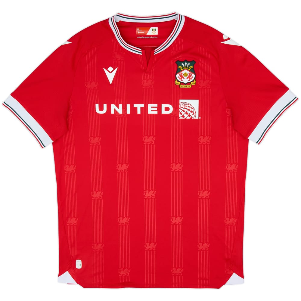 2023-24 Wrexham Home Shirt - 8/10 - (XXL)