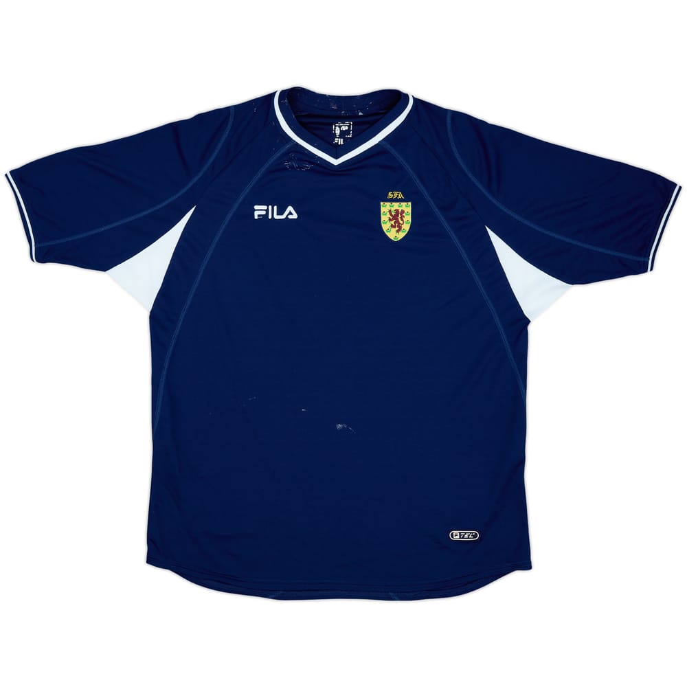 2000-02 Scotland Home Shirt - 5/10 - (XL)
