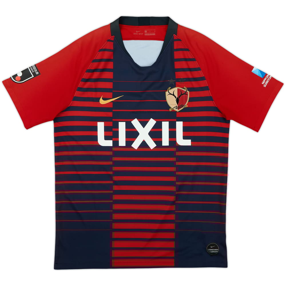 2019 Kashima Antlers Home Shirt - 7/10 - (L)