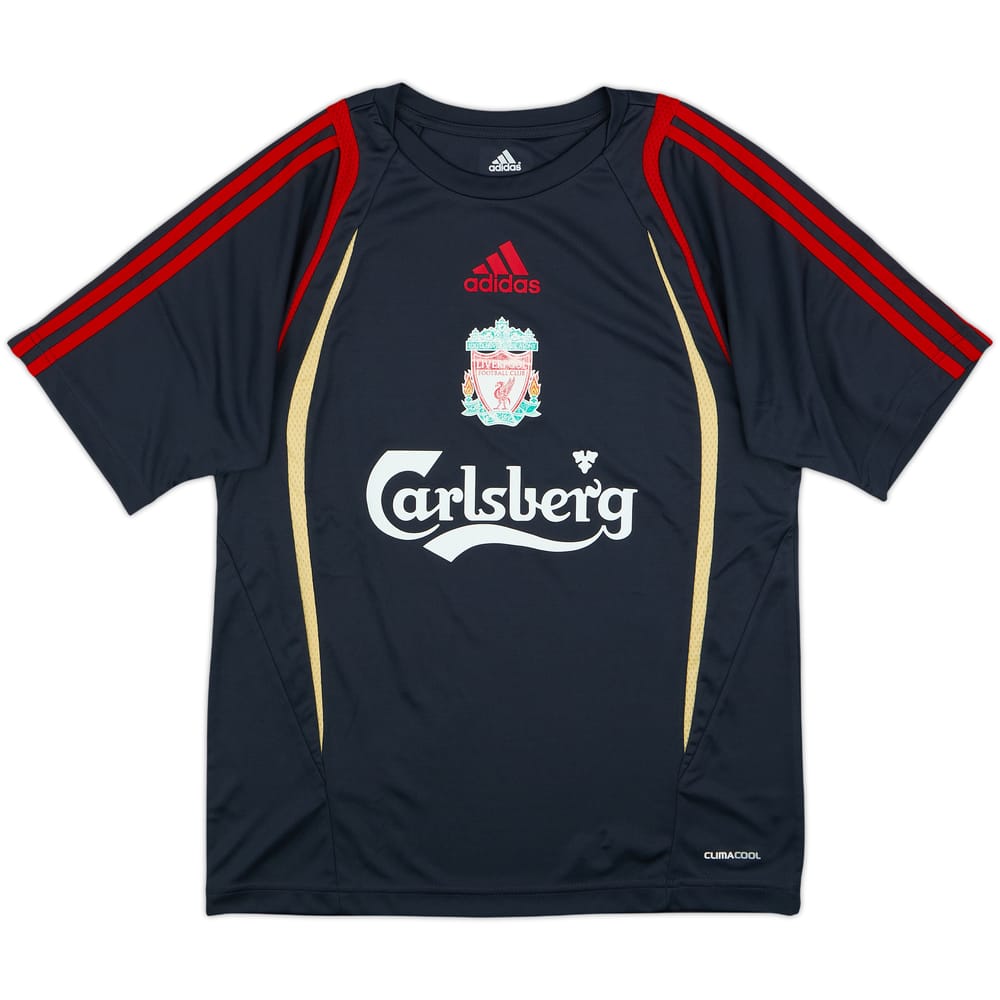 2009-10 Liverpool adidas Training Shirt - 5/10 - (S)