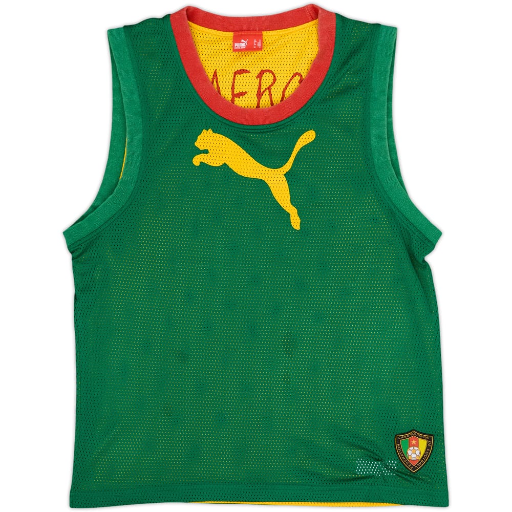 2010s Cameroon Puma Reversible Training Vest - 8/10 - (M)