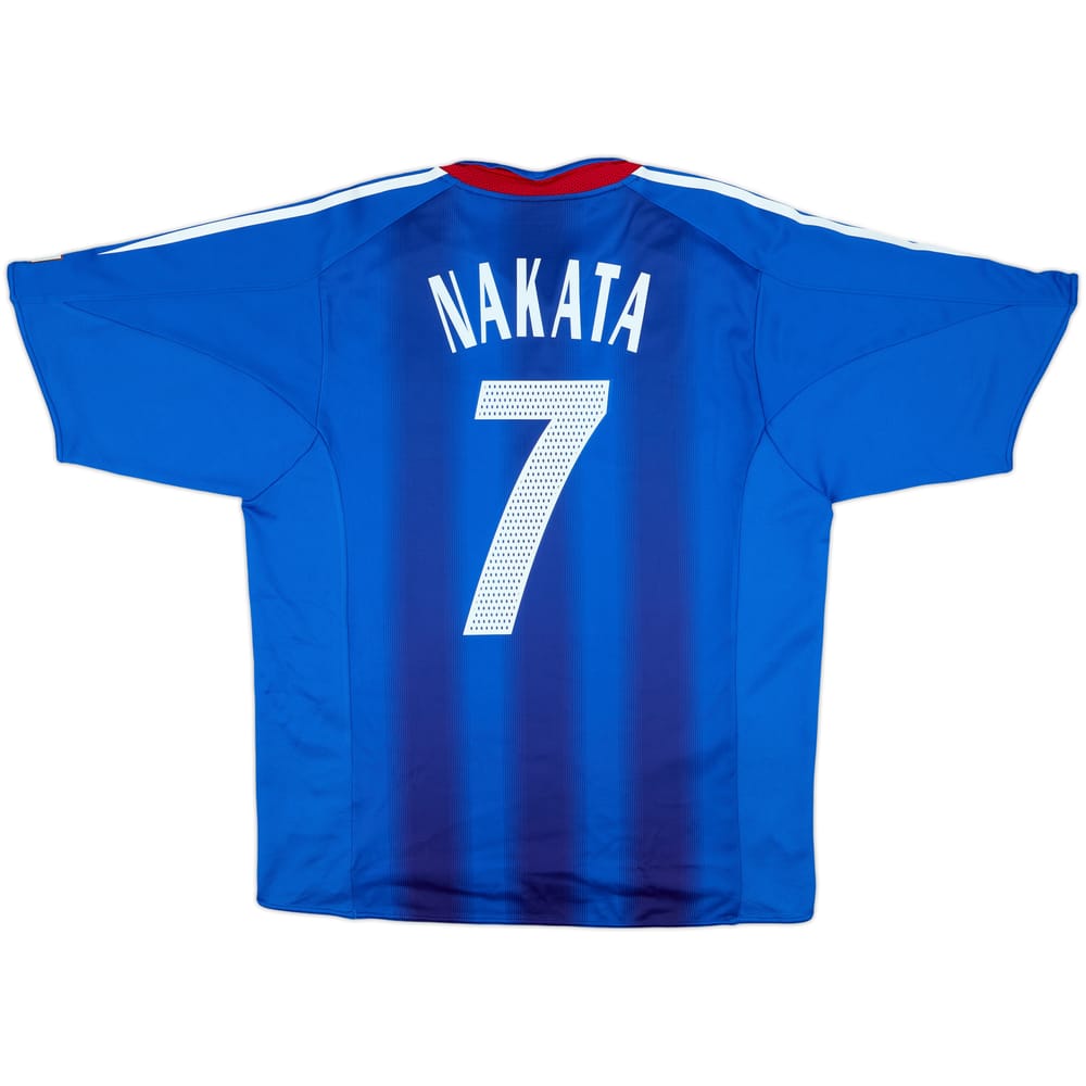 2004-06 Japan Home Shirt Nakata #7 - 8/10 - (L)