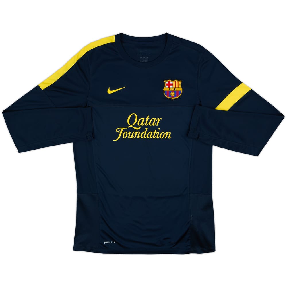 2012-13 Barcelona Nike Training L/S Shirt - 6/10 - (L)