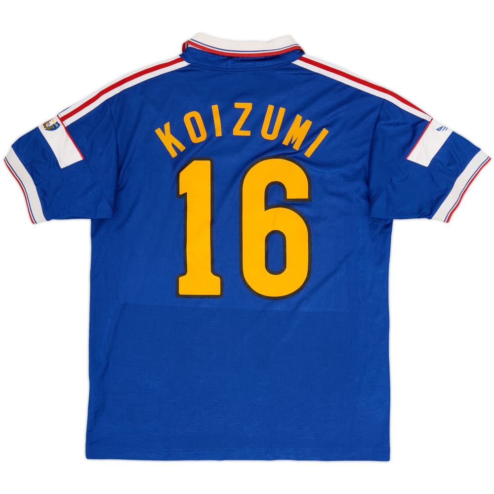 Camiseta de local del Yokohama Marinos 1988 Koizumi #16 - 8/10 - (L)