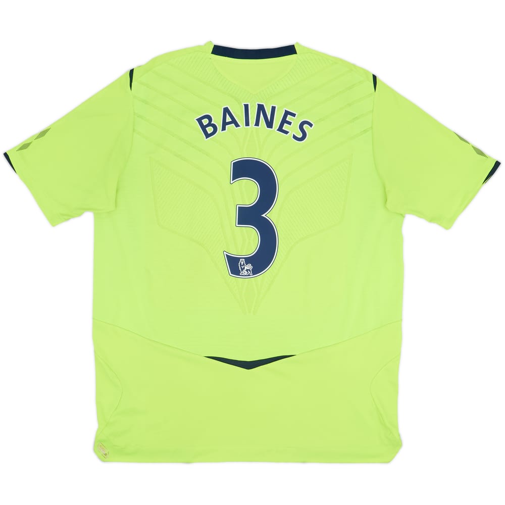 2008-09 Everton Third Shirt Baines #3 - 8/10 - (XL)