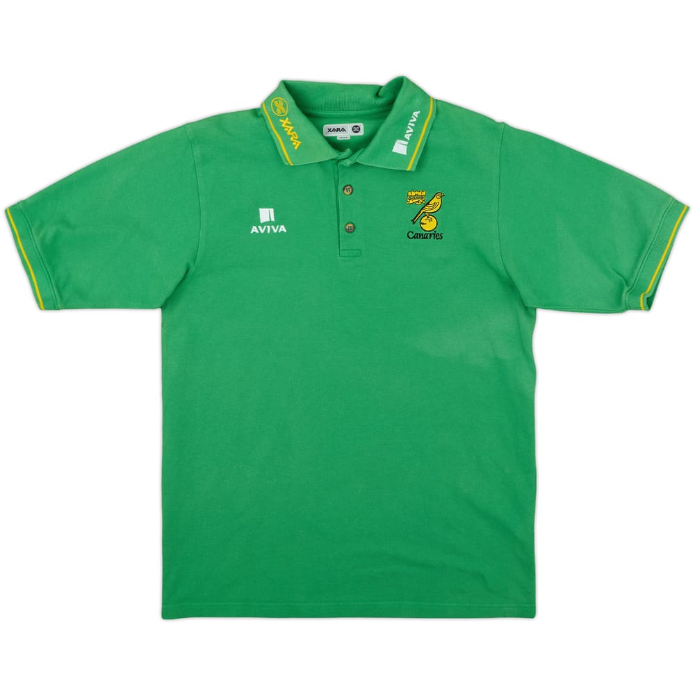 2002-03 Norwich Xara Polo Shirt - 9/10 - (S)