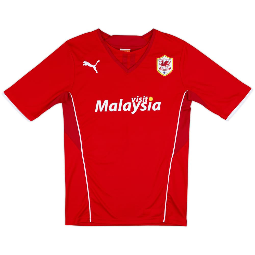 2013-14 Cardiff Home Shirt - 6/10 - (S)