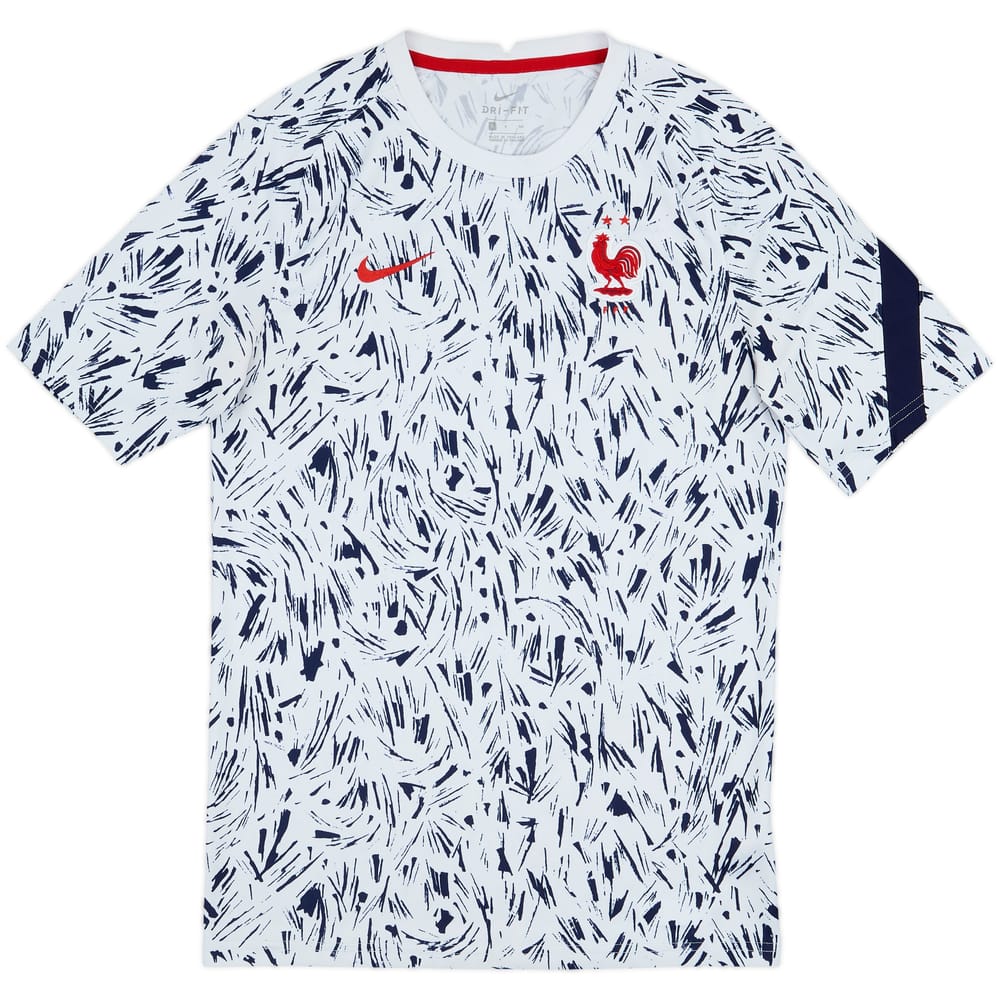 2020-21 France Nike Training Shirt - 8/10 - (S)