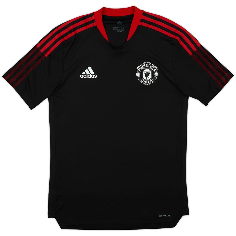 2021-22 Manchester United adidas Training Shirt - 9/10 - (S)