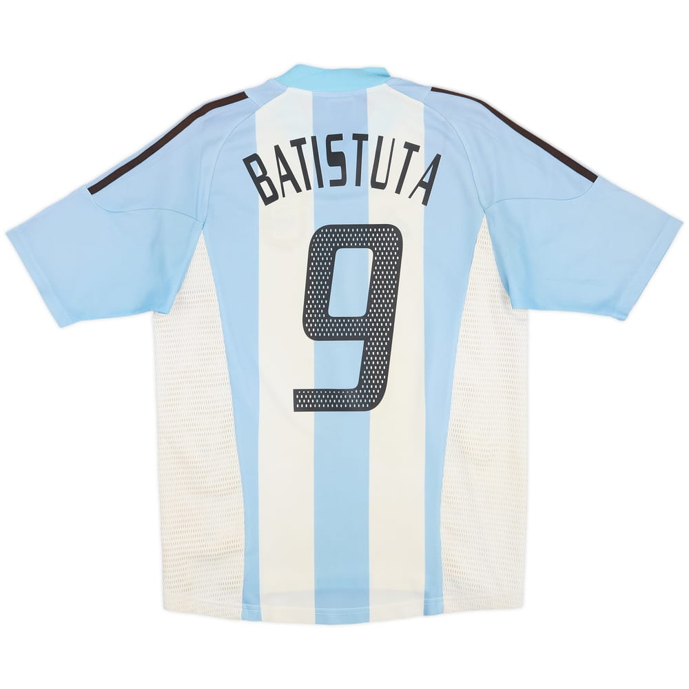 2002-04 Argentina Home Shirt Batistuta #9 - 5/10 - (S)