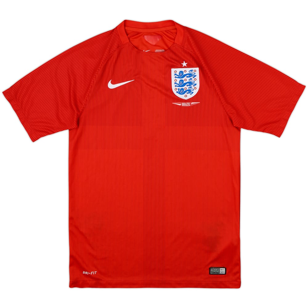 Camiseta de visitante de England 'Brazil' 2014-15 - 9/10 - (S)