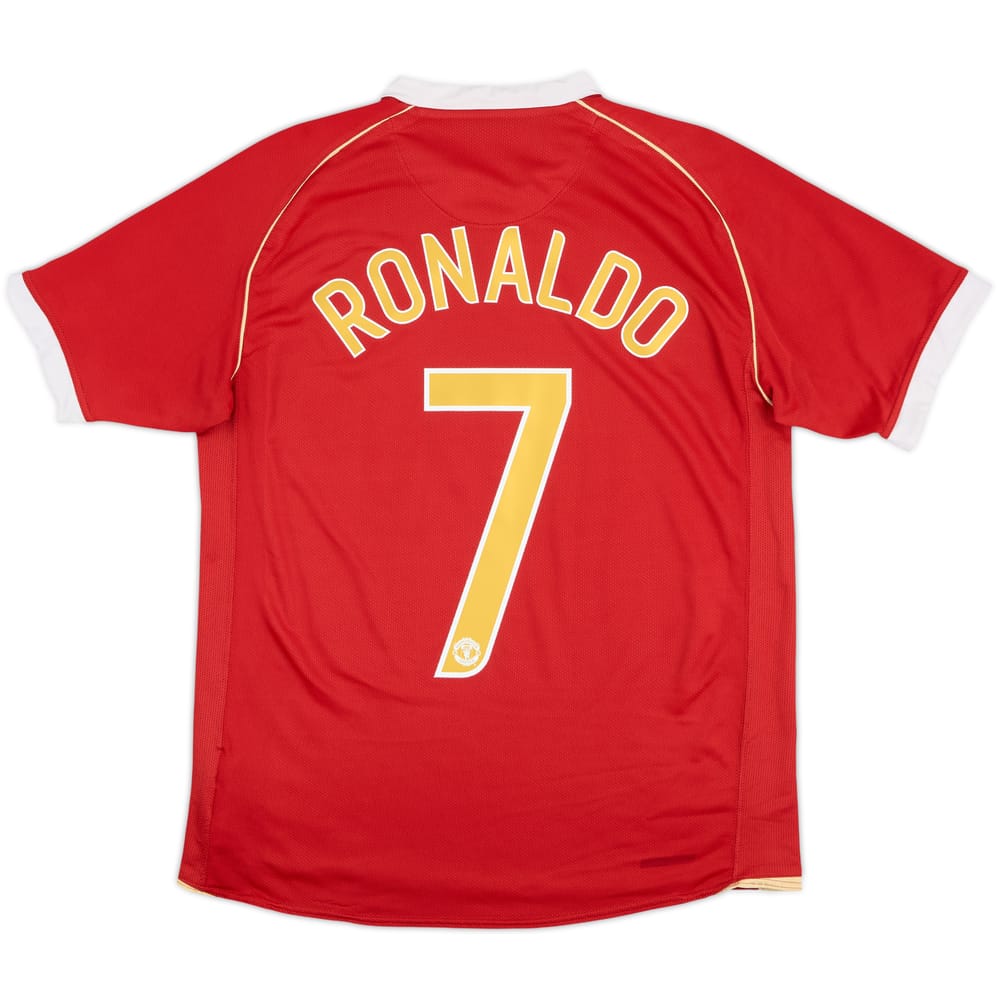 2006-07 Manchester United Camiseta Local Ronaldo #7 - 6/10 - (M)