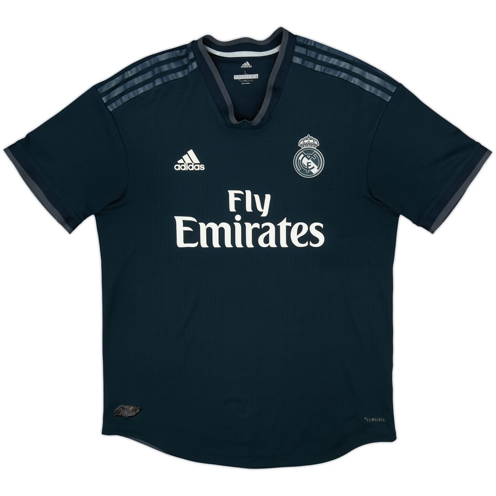 2018-19 Real Madrid Authentic Away Shirt - 7/10 - (L)