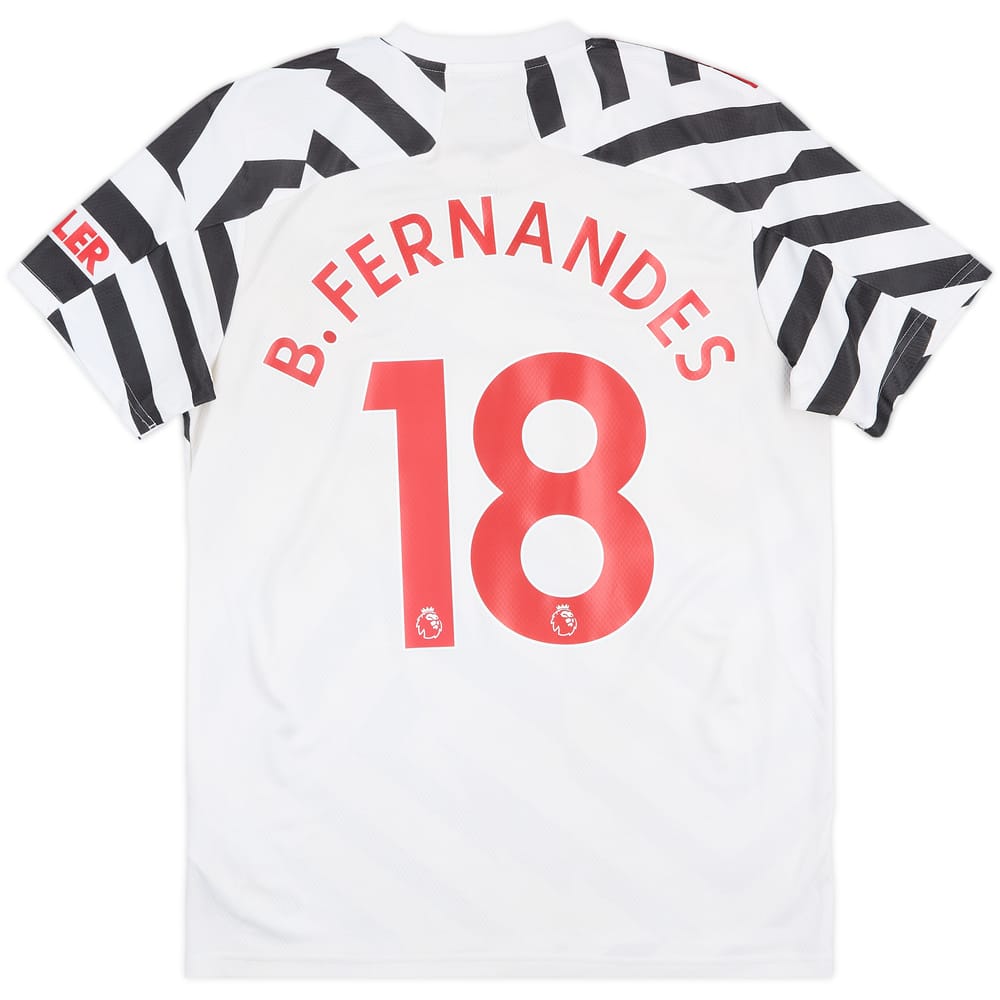 2020-21 Manchester United Third Shirt B.Fernandes #18 - 5/10 - (M)