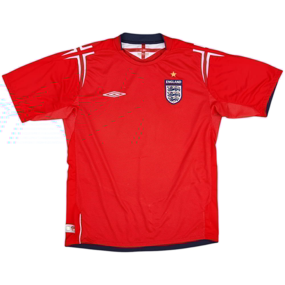 2004-06 England Camiseta de Visitante - 5/10 - (L)