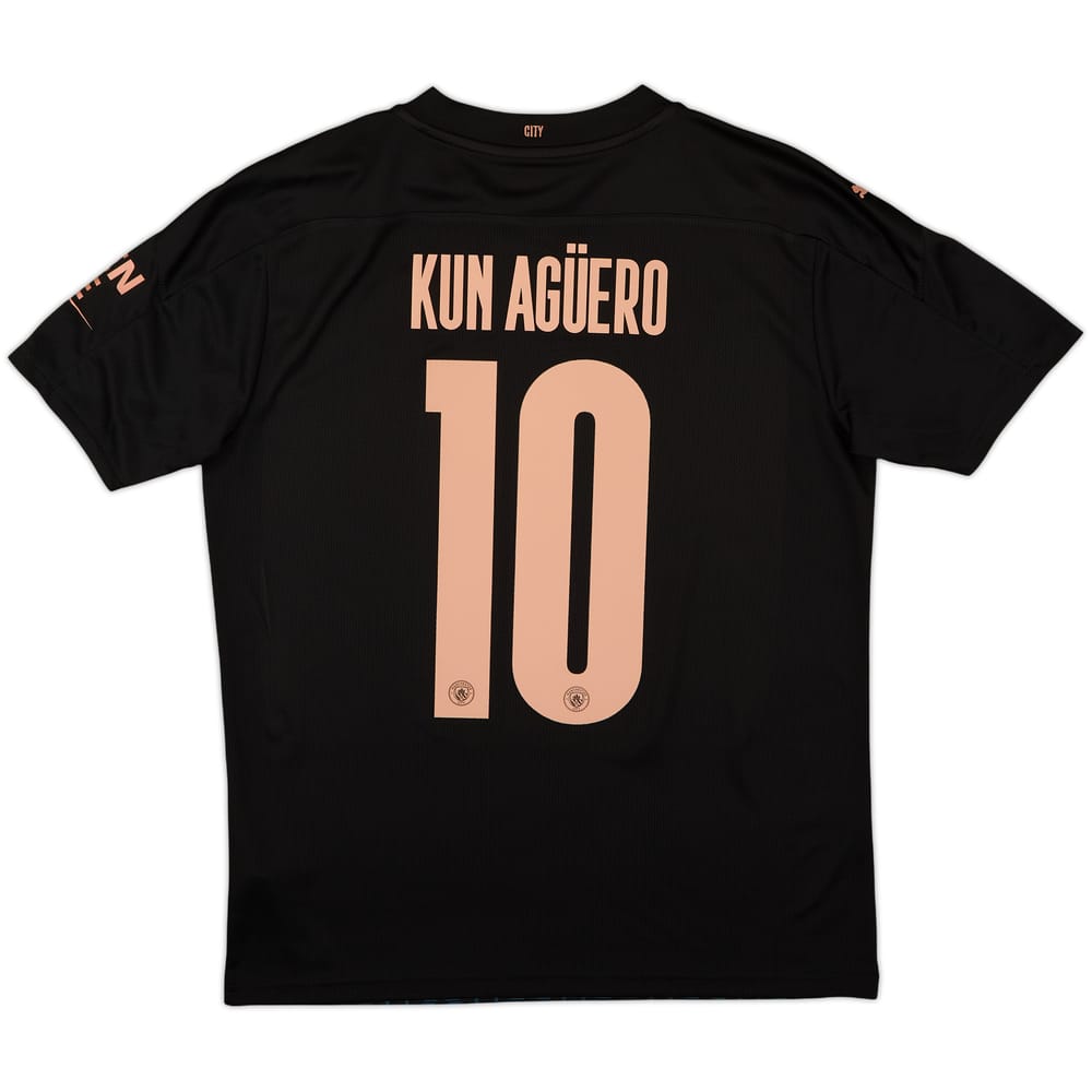 2020-21 Manchester City Away Shirt Kun Aguero #10 - 10/10 - (M)