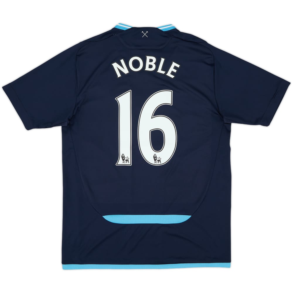 2009-10 West Ham Away Shirt Noble #16 - 8/10 - (M)