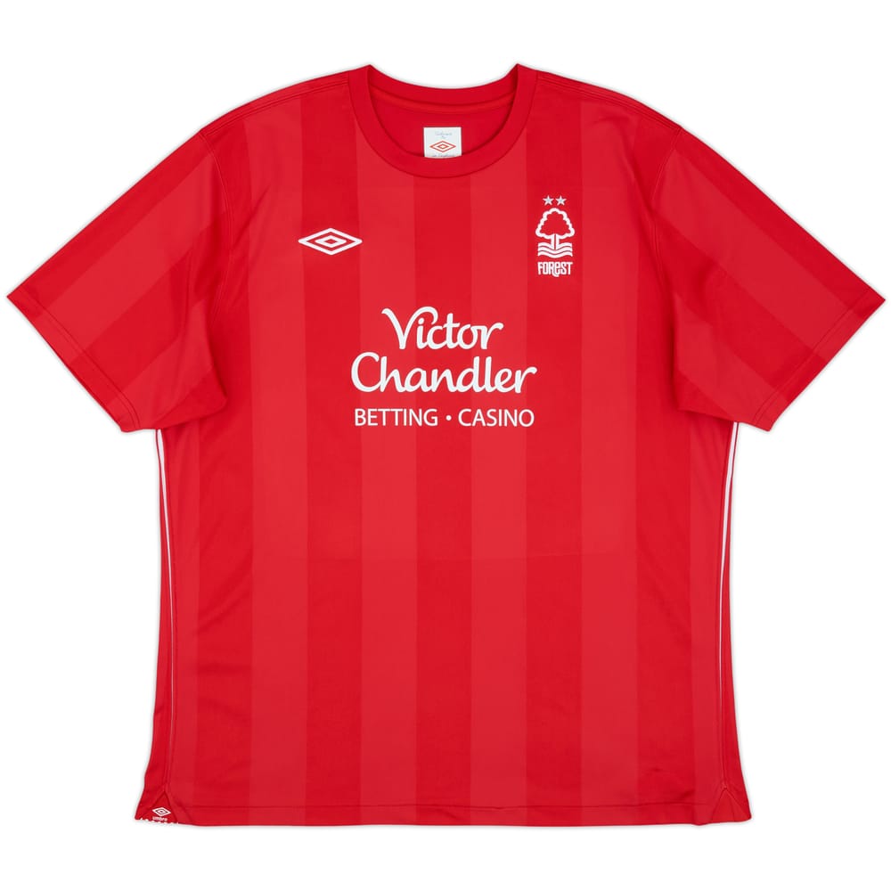 2010-11 Nottingham Forest Home Shirt - 9/10 - (XL)