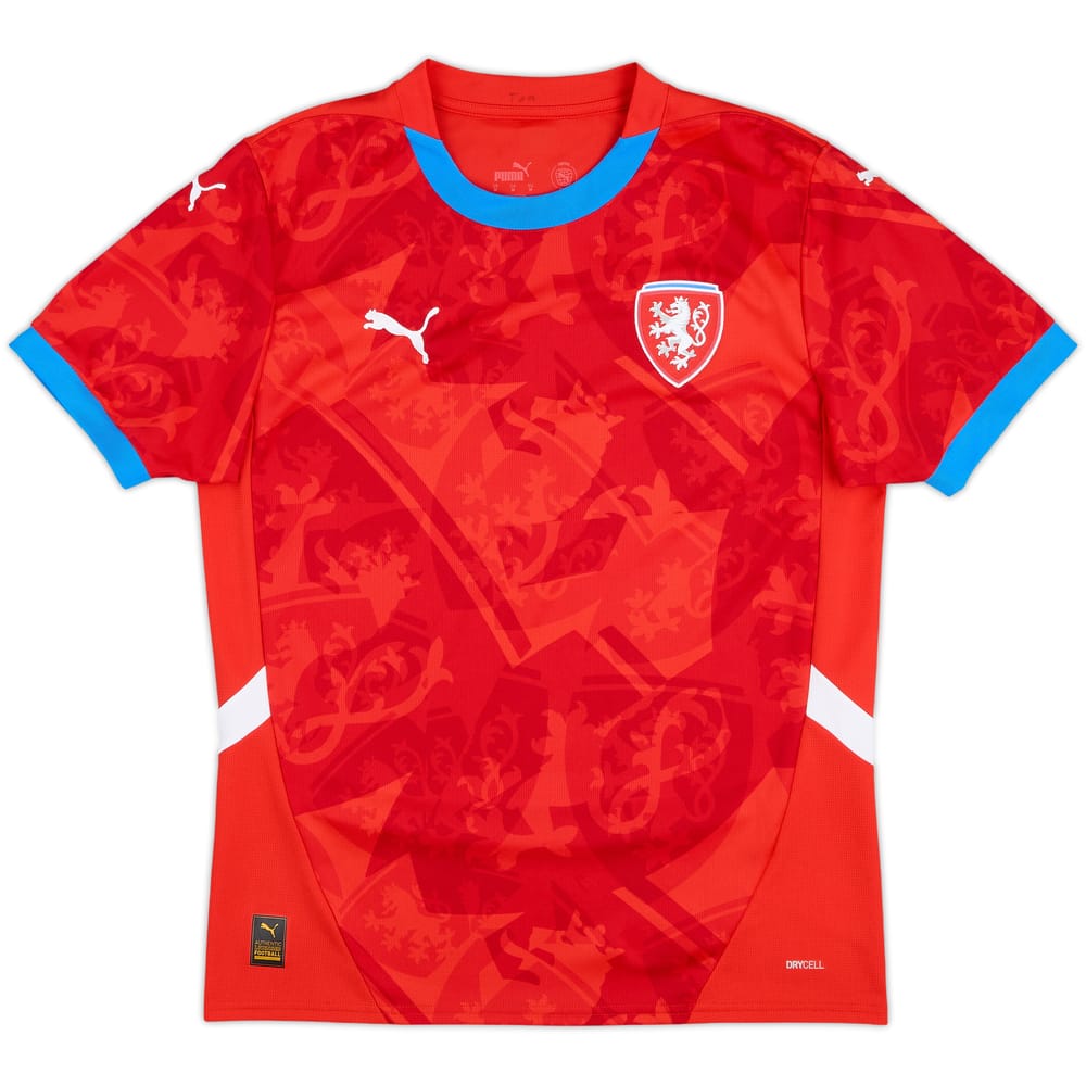2024-25 Czech Republic Home Shirt - 8/10 - (M)