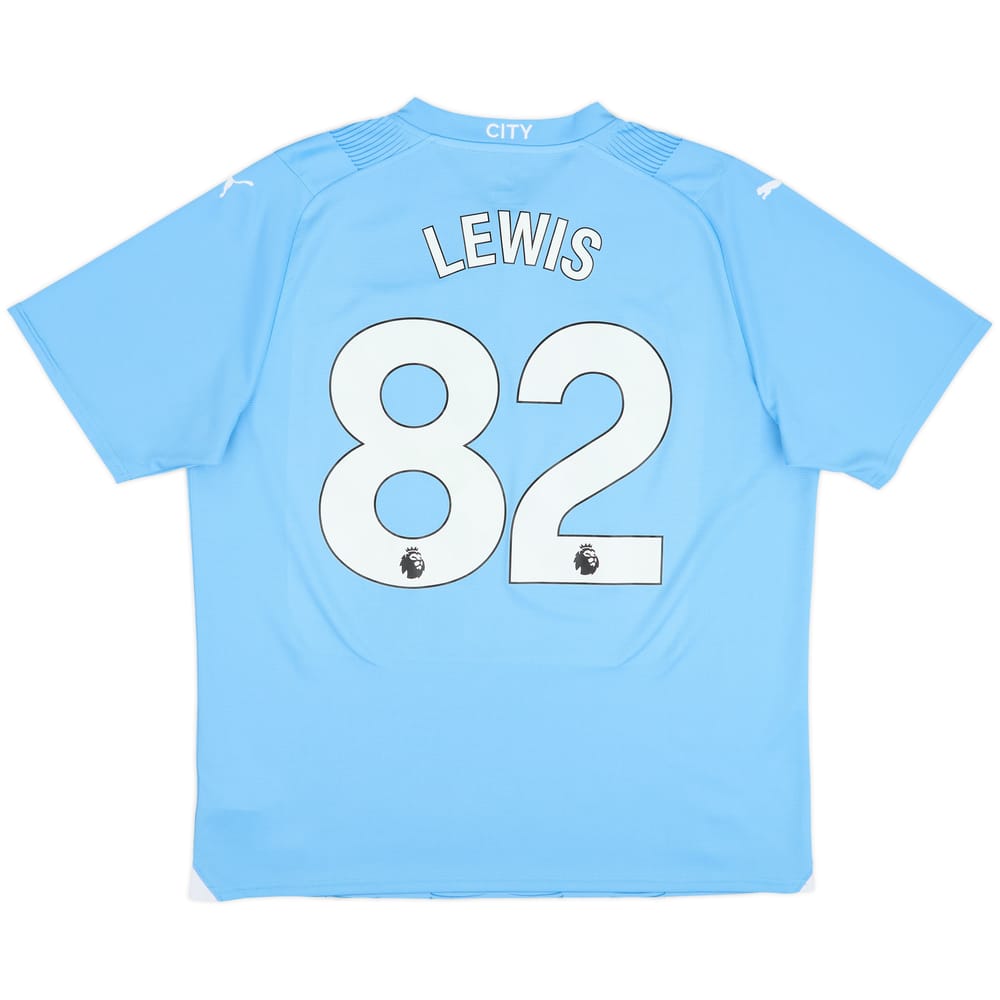 Camiseta de local del Manchester City 2023-24 Lewis #82 - 10/10 - (XL)