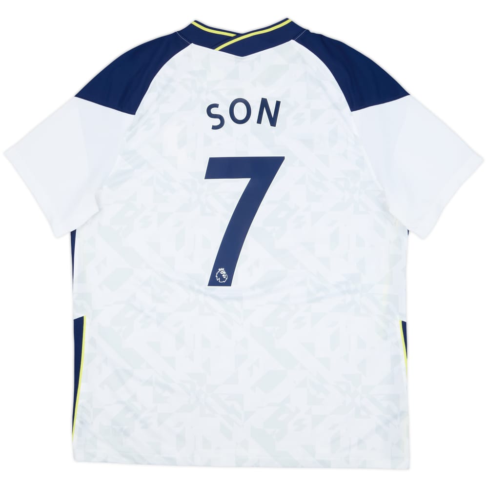 2020-21 Tottenham Home Shirt Son #7 - 10/10 - (XL)