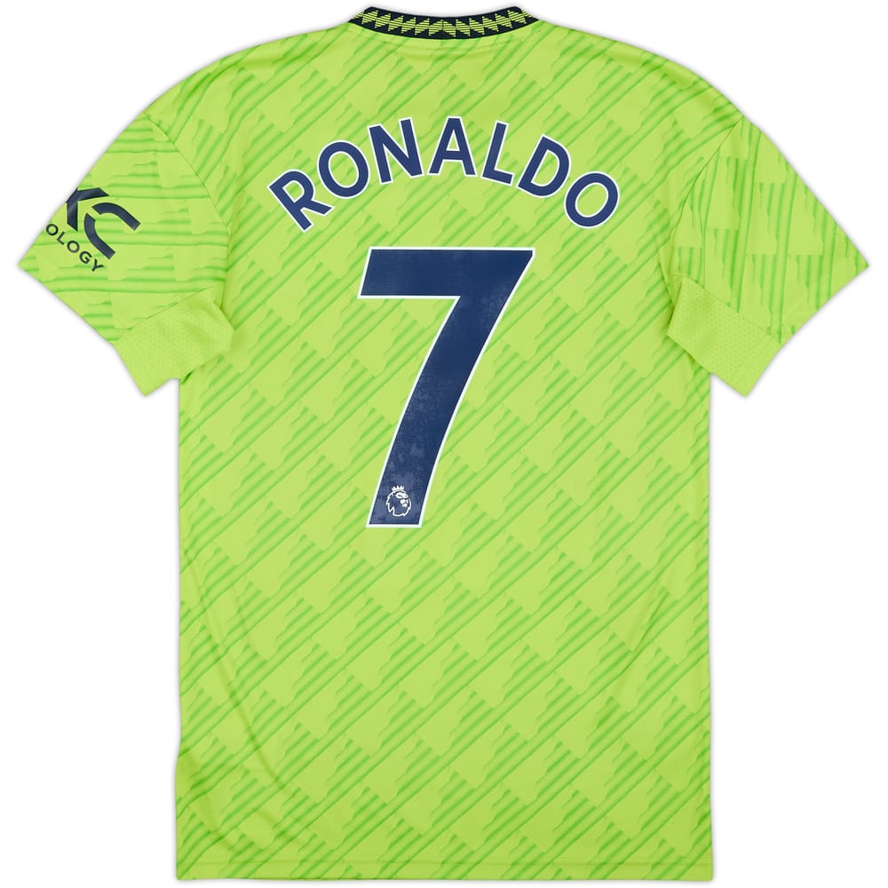 Camiseta de la tercera equipación del Manchester United 2022-23 Ronaldo #7 - 7/10 - (XS)