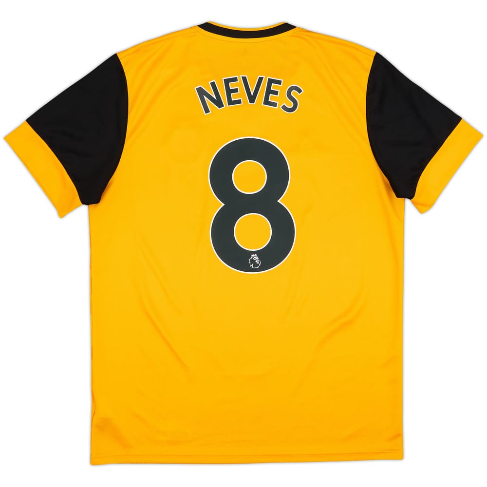 2020-21 Wolves Home Shirt Neves #8 - 8/10 - (L)