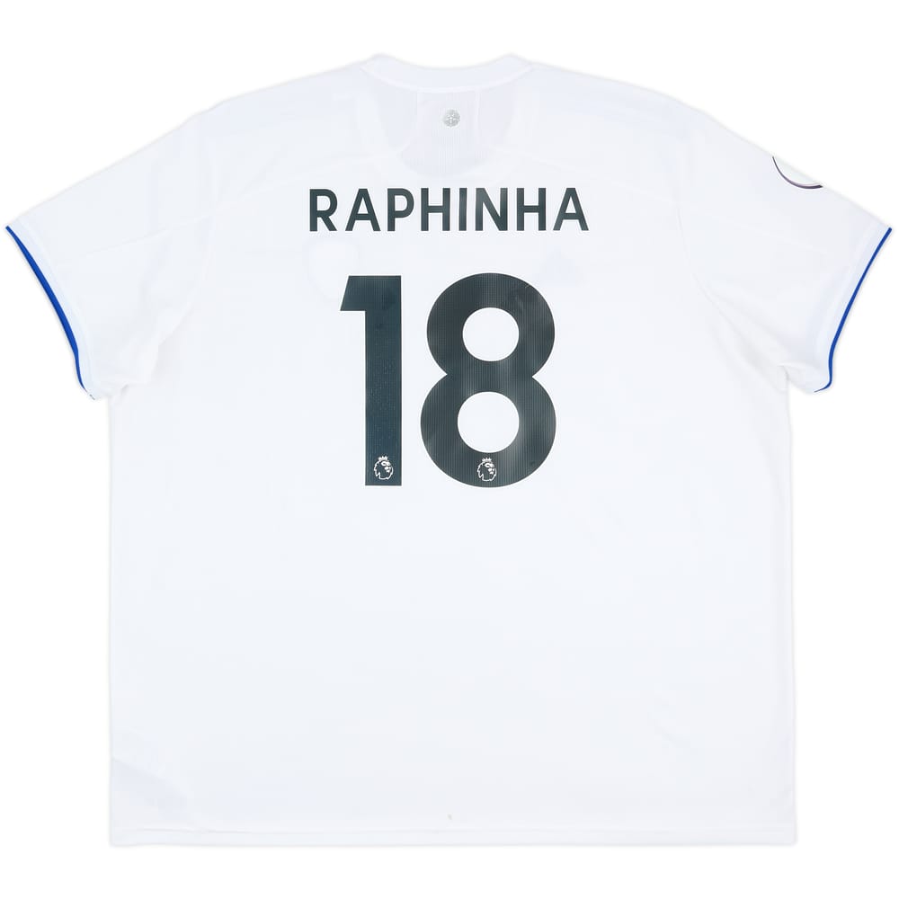 Camiseta de local del Leeds United 2020-21 Raphinha #18 - 7/10 - (3XL)