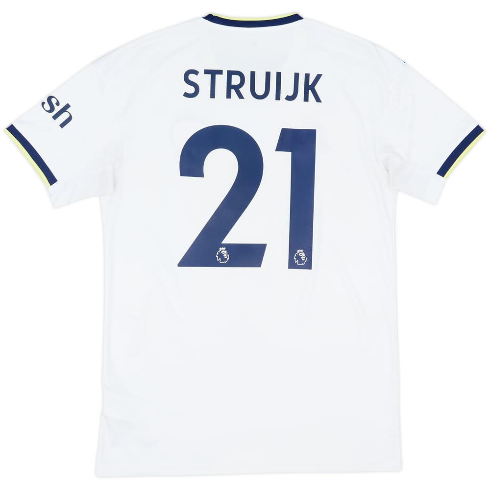 2022-23 Leeds United Home Shirt Struijk #21 - 7/10 - (S)