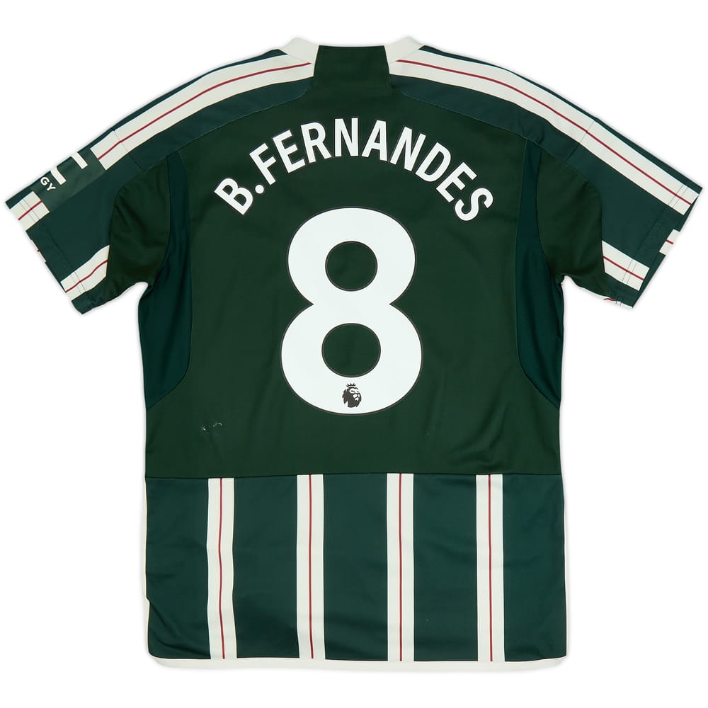 2023-24 Manchester United Away Shirt B.Fernandes #8 - 7/10 - (L)