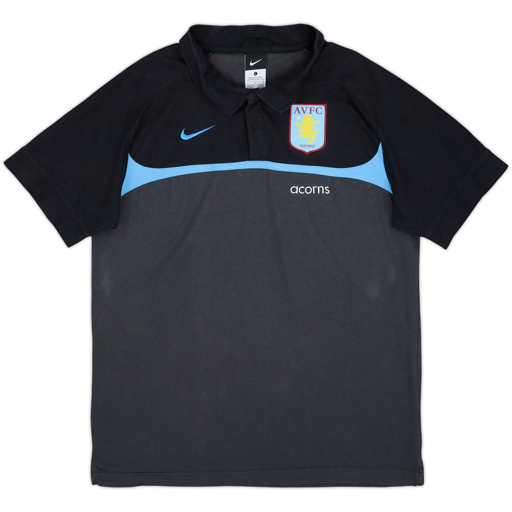 2010-11 Aston Villa Nike Polo Shirt - 8/10 - (L)
