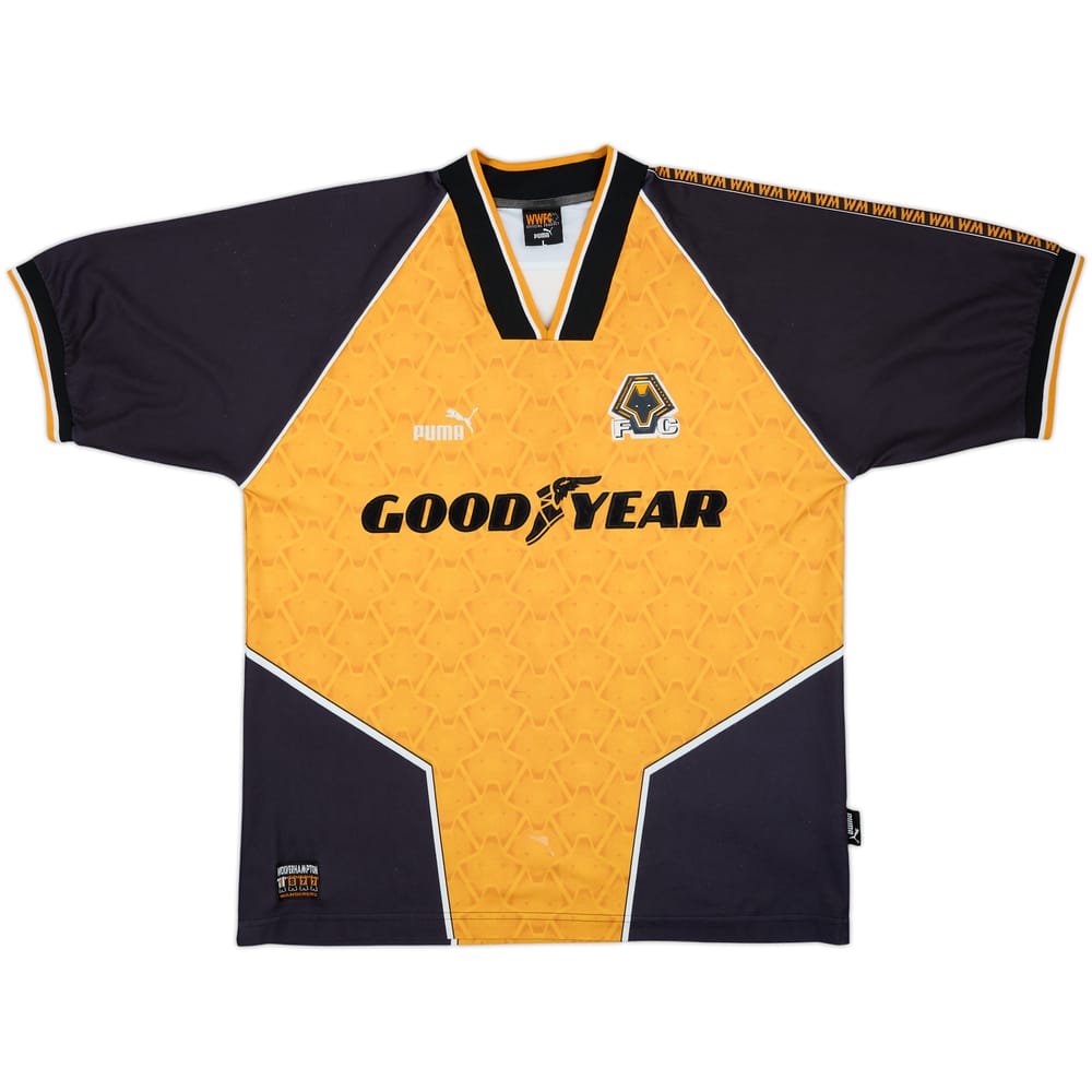1996-98 Wolves Home Shirt - 7/10 - (L)