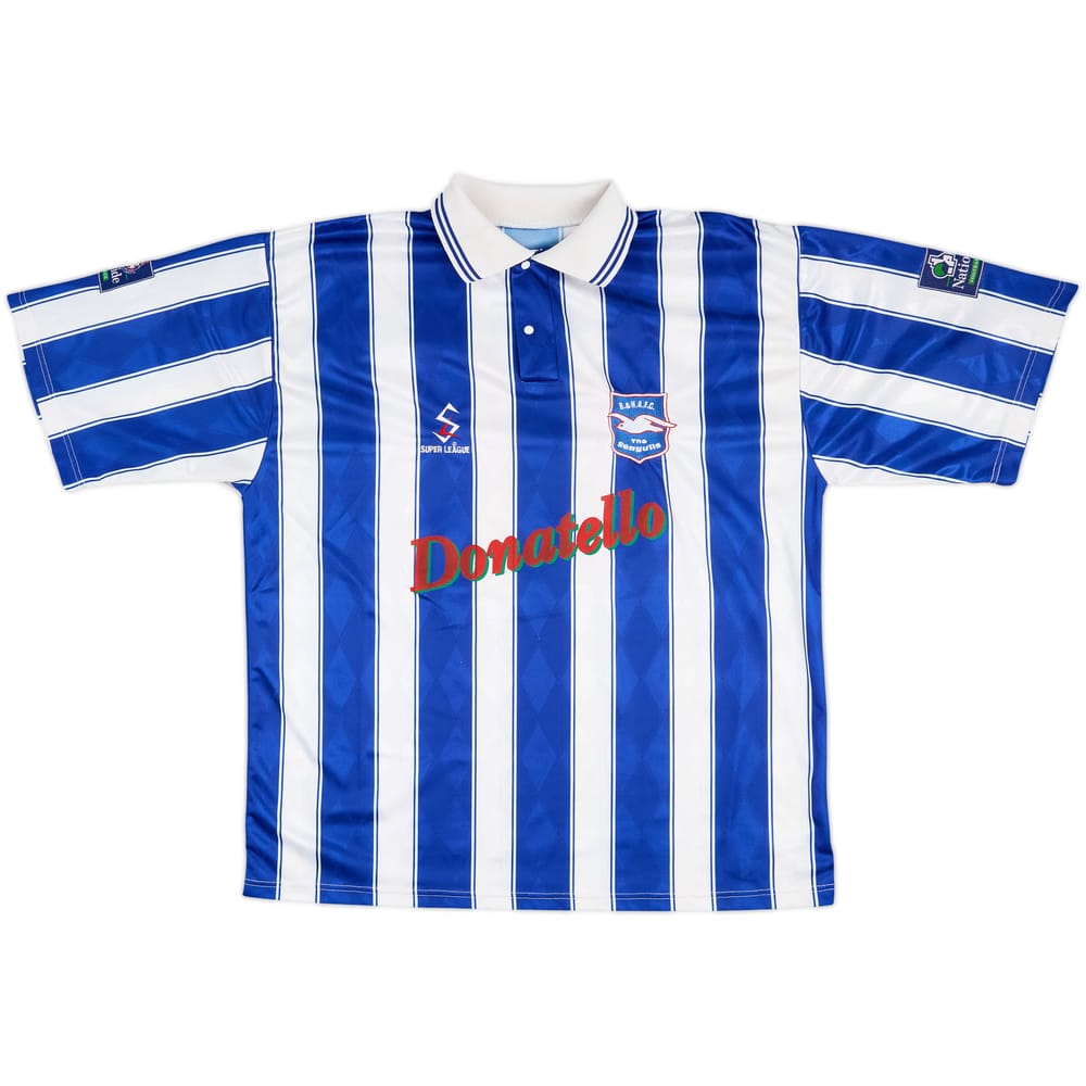 1998-99 Brighton Match Issue Home Shirt #15