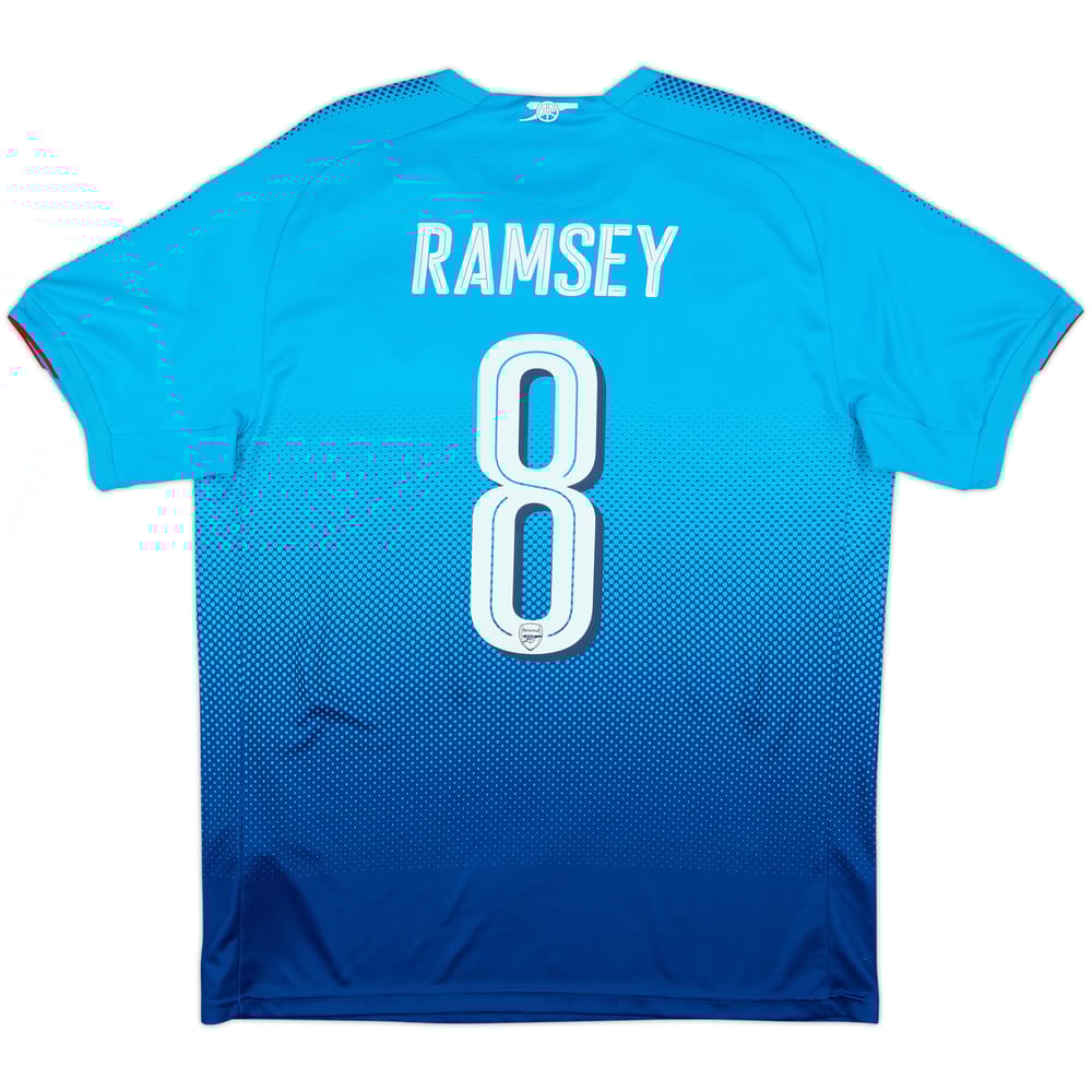 2017-18 Arsenal Away Shirt Ramsey #8 - 9/10 - (L)