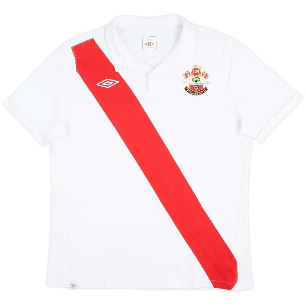 2010-11 Southampton 125 Years Home Shirt - 9/10 - (L)