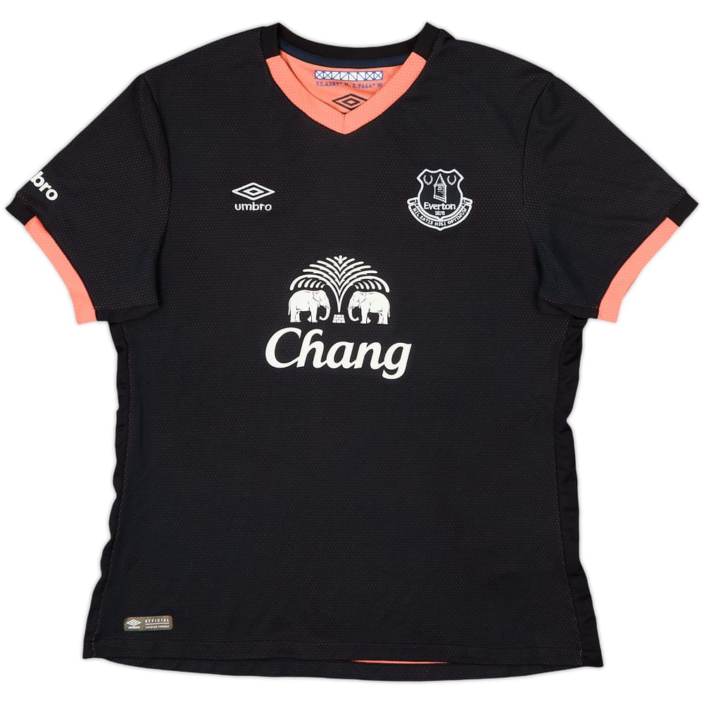 2016-17 Everton Away Shirt - 8/10 - (Women's M)