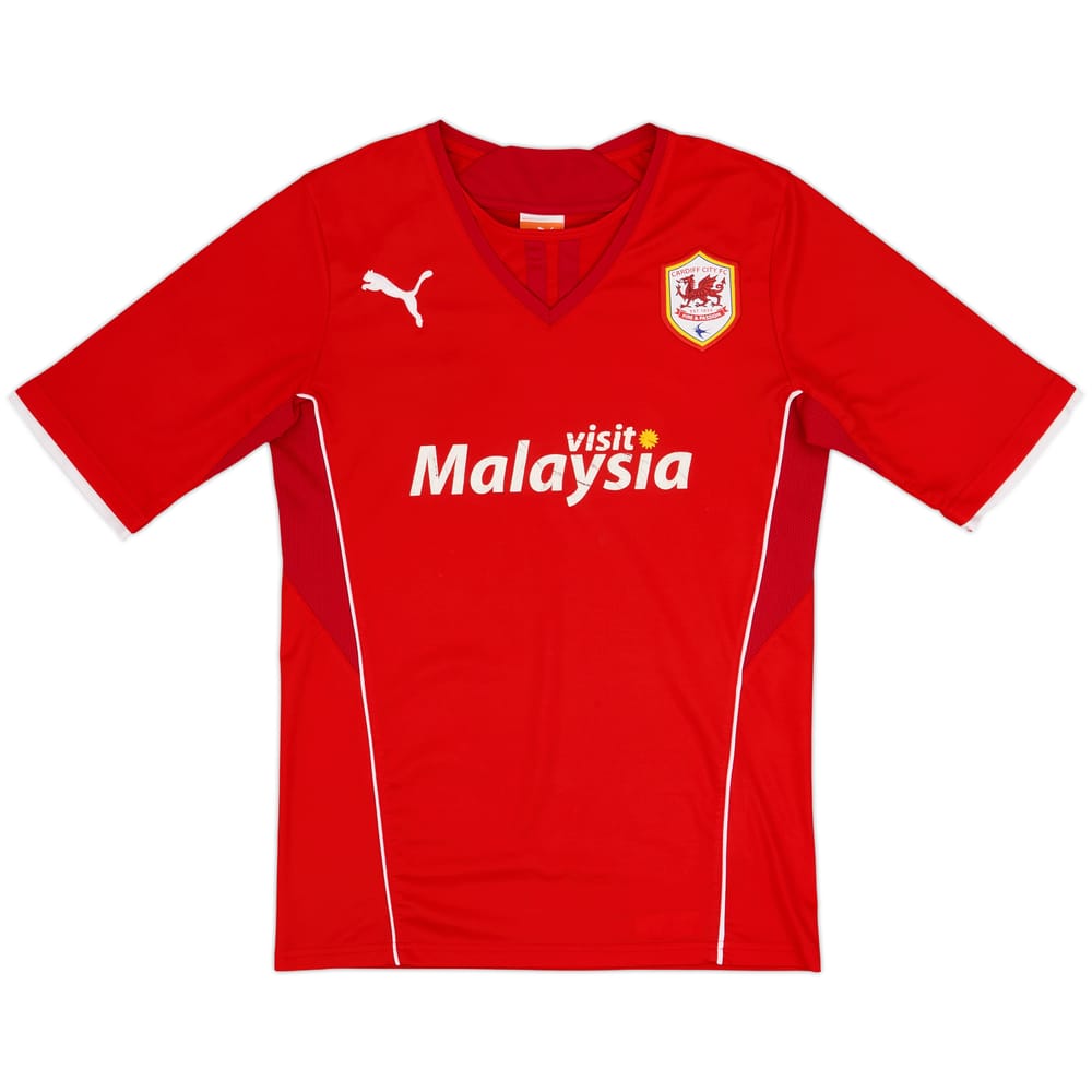 2013-14 Cardiff Home Shirt - 6/10 - (S)