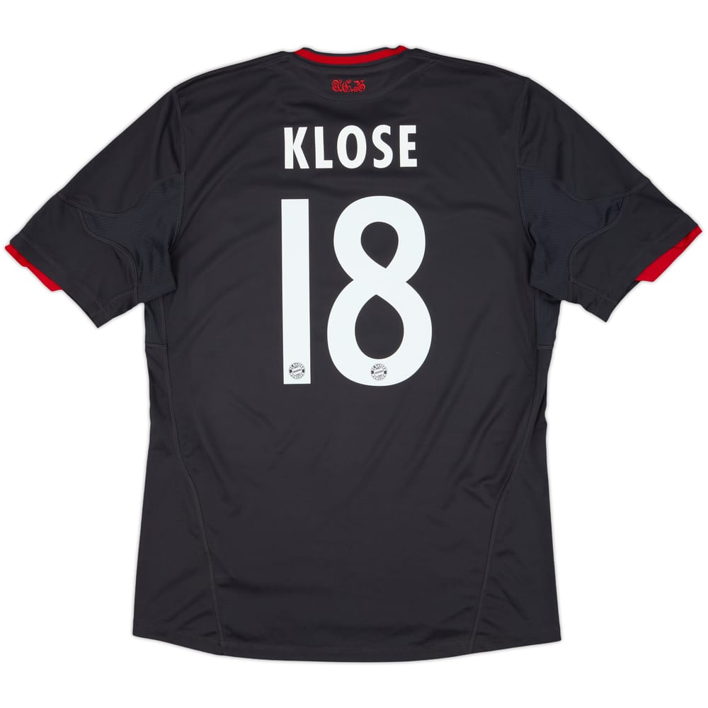 2010-11 Bayern Munich Third Shirt Klose #18 - 6/10 - (M)