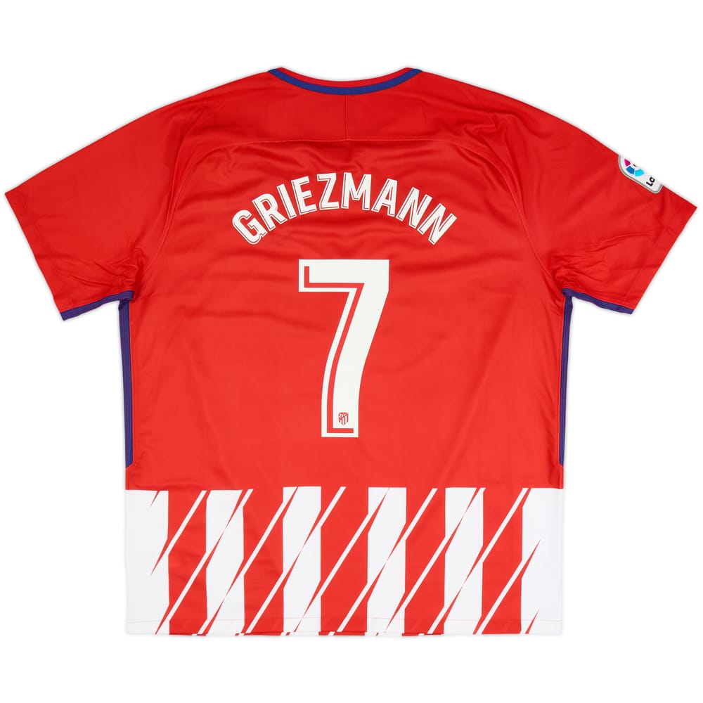 2017-18 Atletico Madrid Home Shirt Griezmann #7 (XXL)