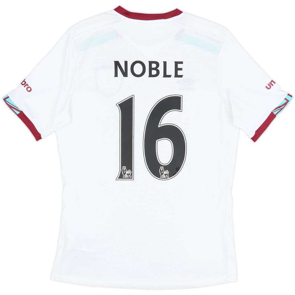 2016-17 West Ham Away Shirt Noble #16 - 8/10 - (M)
