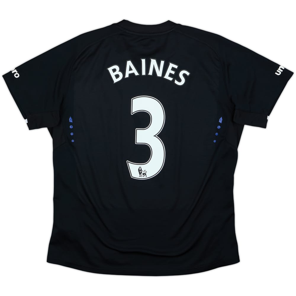 2014-15 Everton Away Shirt Baines #3 - 8/10 - (M)