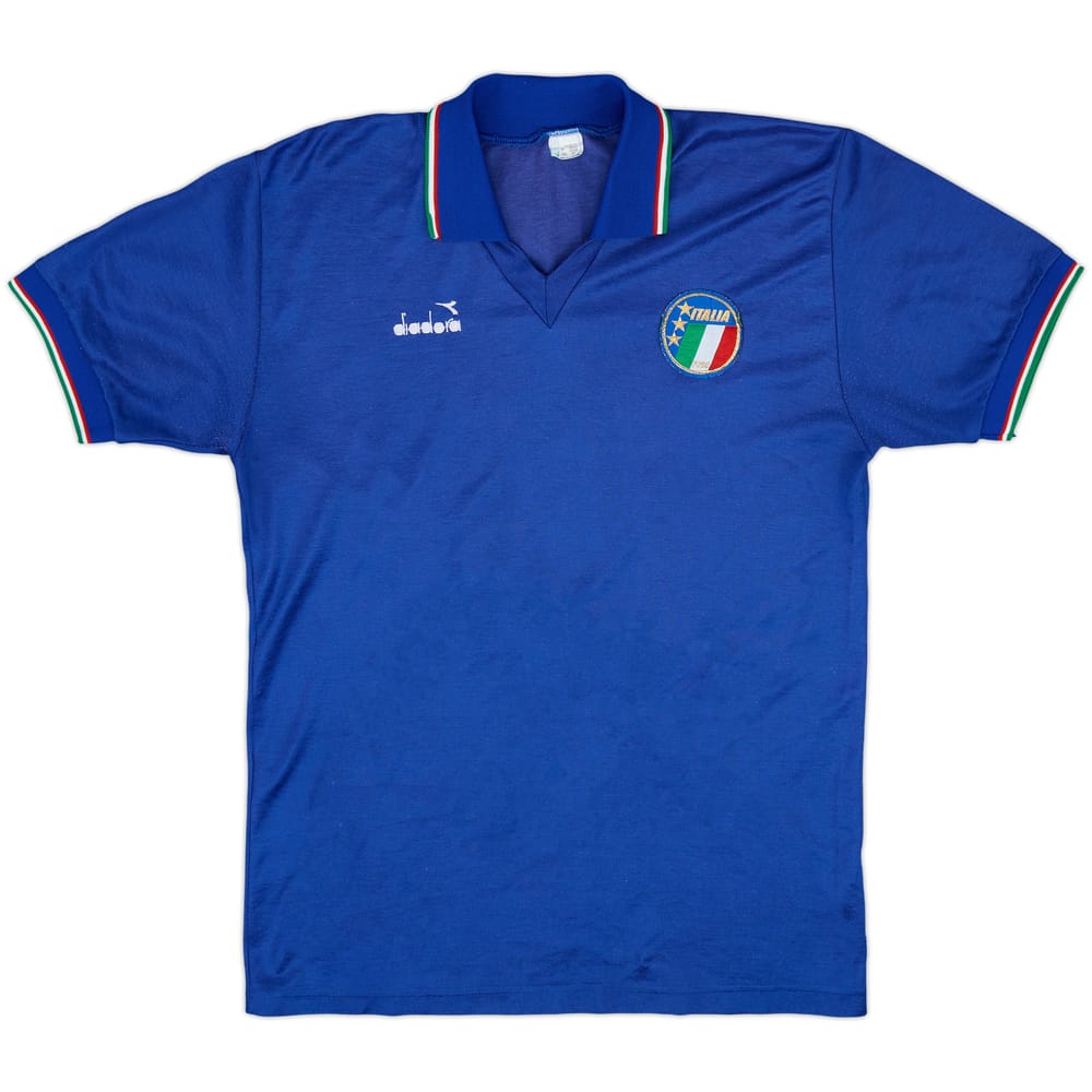 1986-91 Italia Camiseta Local - 7/10 - (XL)