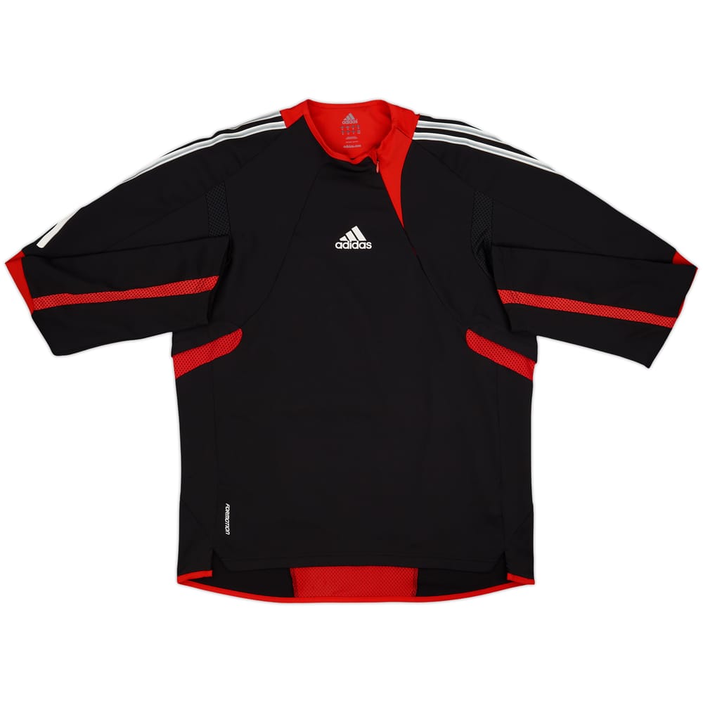 2005-06 adidas Formotion 1/4 Zip Drill Top - 9/10 - (M)