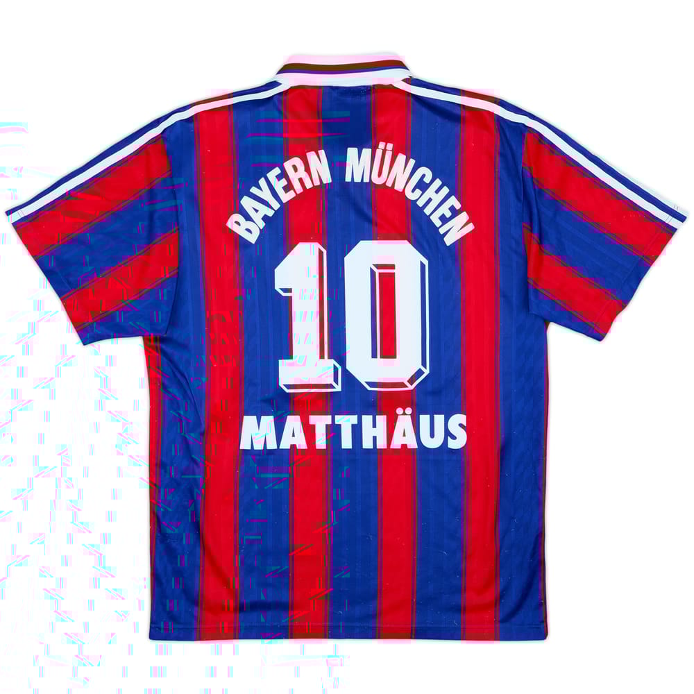 1995-97 Bayern Múnich Camiseta Local Matthaus #10 - 8/10 - (S)