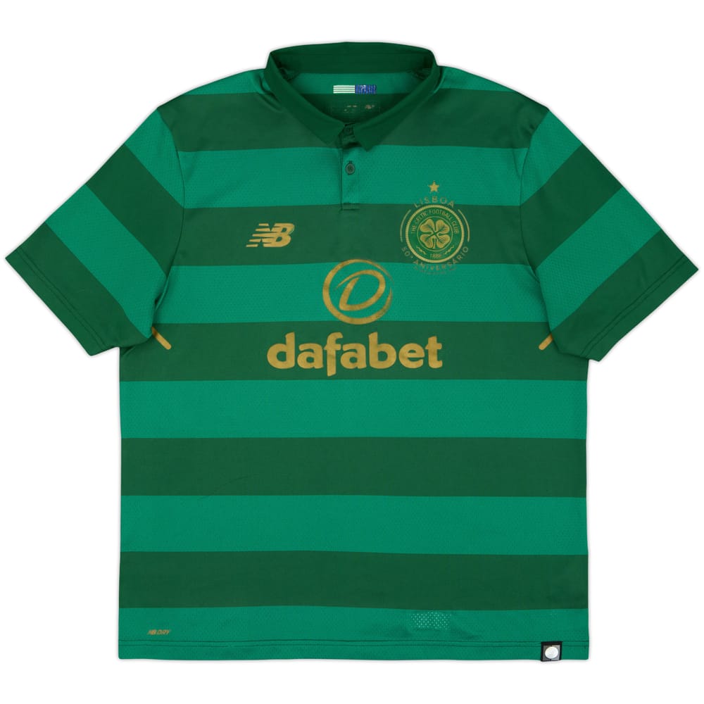 2017-18 Celtic 'Lisbon Lions 50th Anniversary' Away Shirt - 8/10 - (L)